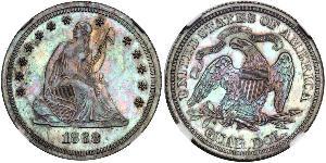 1/4 Доллар / 25 Цент США (1776 - ) Серебро 