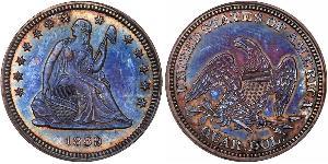 1/4 Доллар / 25 Цент США (1776 - ) Серебро/Медь 