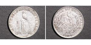 1/4 Кетцаль Республіка Ґватемала (1838 - ) Срібло 