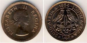1/4 Пенни Южно-Африканская Республика (1910 - ) Бронза Елизавета II (1926-2022)