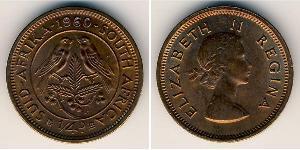 1/4 Пенни Южно-Африканская Республика (1910 - ) Бронза Елизавета II (1926-2022)