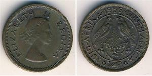 1/4 Пенни Южно-Африканская Республика (1910 - ) Бронза Елизавета II (1926-2022)