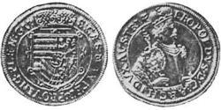 1/4 Thaler Alsace Silver Leopold V, Archduke of Austria (1586 – 1632)