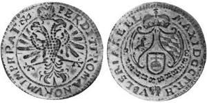 1/4 Талер Бавария (курфюршество) (1623 - 1806) Серебро 