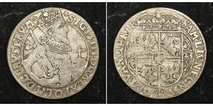 1/4 Талер Речь Посполитая (1569-1795) Серебро Сигизмунд III