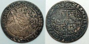 1/4 Талер Речь Посполитая (1569-1795) Серебро Сигизмунд III