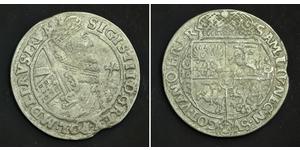 1/4 Талер Речь Посполитая (1569-1795) Серебро Сигизмунд III