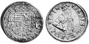 1/4 Талер Эльзас Серебро Фердинанд II, эрцгерцог Австрийский (1529 – 1595)