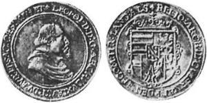 1/4 Талер Эльзас Серебро Леопольд V Австрийский (1586 – 1632)