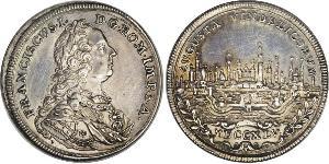 1/4 Талер Аугсбург (1276 - 1803) Срібло Francis I, Holy Roman Emperor (1708-1765)