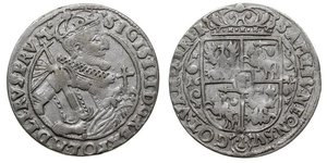 1/4 Талер Річ Посполита (1569-1795) Срібло Сигизмунд III
