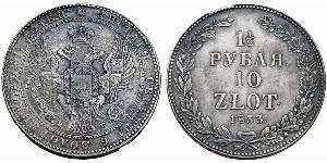 1.5 Ruble / 10 Zloty   