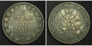 1.5 Rublo / 10 Zloty   