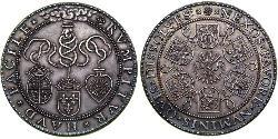 1.5 Thaler Republik der Sieben Vereinigten Provinzen (1581 - 1795) Silber 