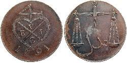 1.5 Пайса Индия (1950 - ) Медь 