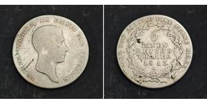 1/6 Thaler Royaume de Prusse (1701-1918) Argent Frédéric-Guillaume III de Prusse (1770 -1840)