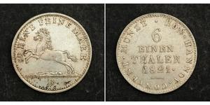 1/6 Thaler Hannover Silber 