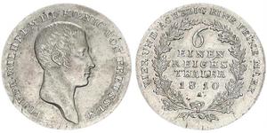 1/6 Thaler Königreich Preußen (1701-1918) Silber Friedrich Wilhelm III (1770 -1840)