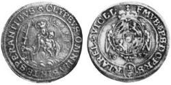 1/6 Thaler Electorate of Bavaria (1623 - 1806) Silver Ferdinand Maria, Elector of Bavaria (1636 – 1679)