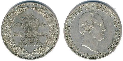 1/6 Thaler 联邦州 (德国) 銀 