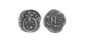 1/84 Thaler Anhalt (1212 - 1806) Biglione Argento 