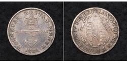1/8 Dollar Britisches Weltreich (1497 - 1949) Silber Georg IV (1762-1830)