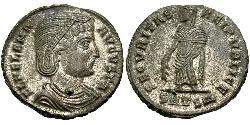 1 AE3 / 1 Фолліс Римська імперія (27BC-395) Бронза Олена  Августа (250 -330)