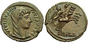 1 AE4 / 1 Фоллис Римская империя (27BC-395) Бронза Константин I (272 - 337)