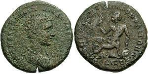 1 AE_ Roman Empire (27BC-395) Bronze Diadumenian (208-218)