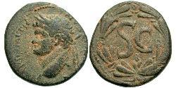 1 AE_ Impero romano (27BC-395) Bronzo Domiziano (51-96)