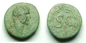 1 AE_ Impero romano (27BC-395) Bronzo Nerva (30- 98)