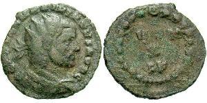 1 AE_ Римская империя (27BC-395) Бронза Галерий Максимиан (260-311)