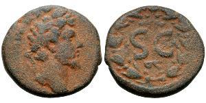 1 AE_ Римская империя (27BC-395) Бронза Луций Вер (130-169)
