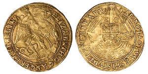 1 Angel Kingdom of England (927-1649,1660-1707) Gold Elizabeth I (1533-1603)