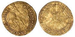 1 Angel Königreich England (927-1649,1660-1707) Gold Elizabeth I (1533-1603)