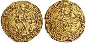 1 Angel Königreich England (927-1649,1660-1707) Gold Heinrich VIII (1491 - 1547)
