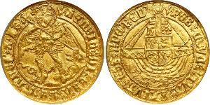 1 Angel Königreich England (927-1649,1660-1707) Gold Heinrich VII (1457 - 1509)