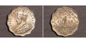 1 Anna Britisch-Indien (1858-1947)  George V (1865-1936)