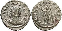 1 Antoninian Römische Kaiserzeit (27BC-395) Billon Silber Gallienus (218-268)