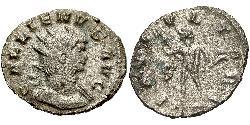 1 Antoninian Römische Kaiserzeit (27BC-395) Billon Silber Gallienus (218-268)