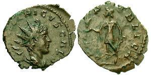 1 Antoninian Imperium Galliarum (260-274) Bronze Tetricus II (?-?)