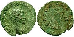 1 Antoninian Römische Kaiserzeit (27BC-395) Bronze Quintillus (220-270)