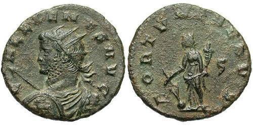1 Antoninian Römische Kaiserzeit (27BC-395) Bronze Gallienus (218-268)
