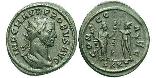 1 Antoninian Römische Kaiserzeit (27BC-395) Bronze Probus (232-282)