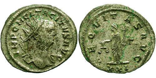 1 Antoninian Römische Kaiserzeit (27BC-395) Bronze Tacitus (200-276)