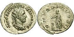 1 Antoninian Römische Kaiserzeit (27BC-395) Silber Volusianus (235-253)