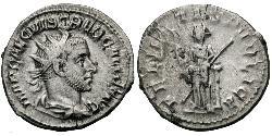 1 Antoninian Römische Kaiserzeit (27BC-395) Silber Trebonianus Gallus (206-253)