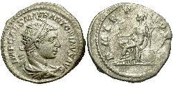 1 Antoninian Römische Kaiserzeit (27BC-395) Silber Elagabal (203-222)