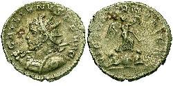 1 Antoninian Römische Kaiserzeit (27BC-395) Silber Gallienus (218-268)