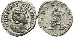 1 Antoninian Römische Kaiserzeit (27BC-395) Silber Herennia Etruscilla (249-251)